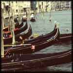 Venice travel video gondolas